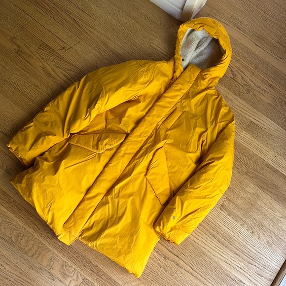 Rag and Bone NWT Yellow Sleeping Bag Puffer Coat size Small - Picture 5 of 11